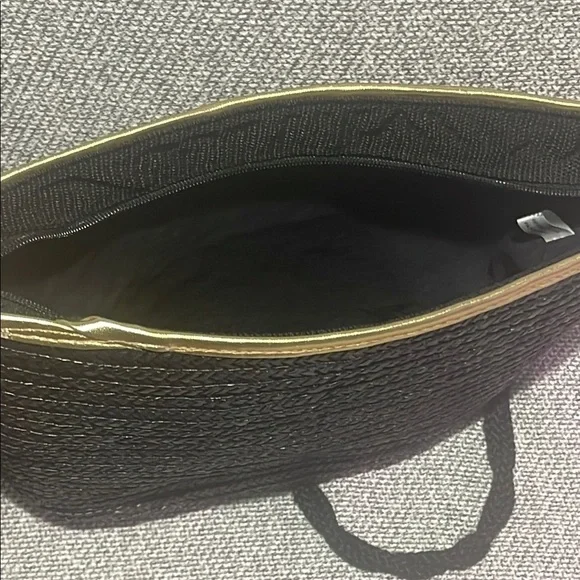 Worthington Black and Gold Geometric Shoulder Bag - Picture 12 of 14